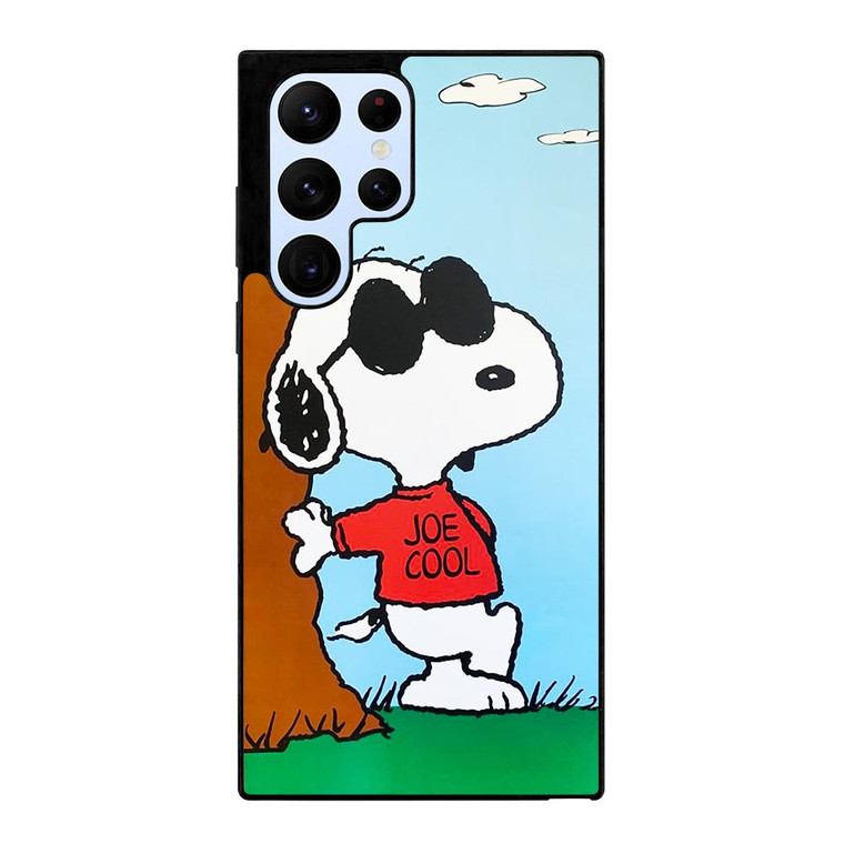SNOOPY JOE COOL CARTOON Samsung Galaxy S22 Ultra Case