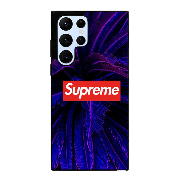 SUPREME GLOWING PALM TREE Samsung Galaxy S22 Ultra Case SUPREME GLOWING PALM TREE Samsung Galaxy S22 Ultra Case