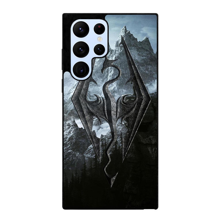 THE ELDER SCROLLS V SKYRIM LOGO Samsung Galaxy S22 Ultra Case