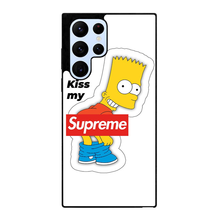 THE SIMPSONS KISS MY SUPREME Samsung Galaxy S22 Ultra Case