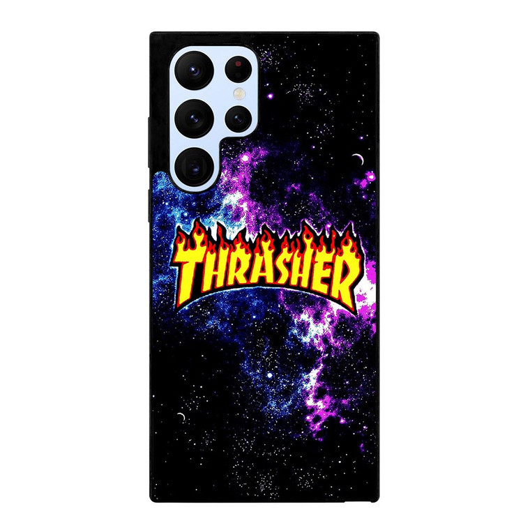 THRASHER SKATEBOARD MAGAZINE NEBULA Samsung Galaxy S22 Ultra Case THRASHER SKATEBOARD MAGAZINE NEBULA Samsung Galaxy S22 Ultra Case