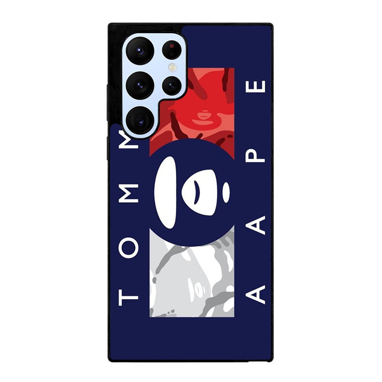 TOMMY HILFIGER BAPE CAMO LOGO Samsung Galaxy S22 Ultra Case