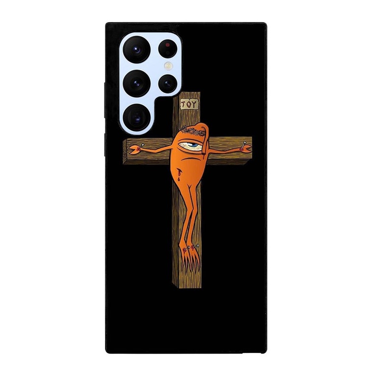TOY MACHINE SKATEBOARD CROSS LOGO Samsung Galaxy S22 Ultra Case