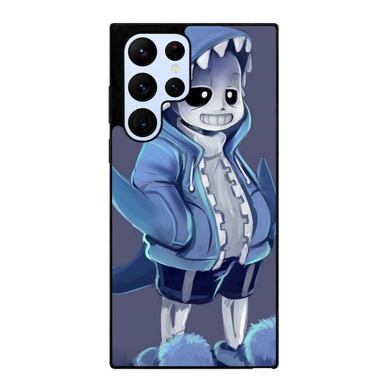 UNDERTALE SANS SHARK Samsung Galaxy S22 Ultra Case