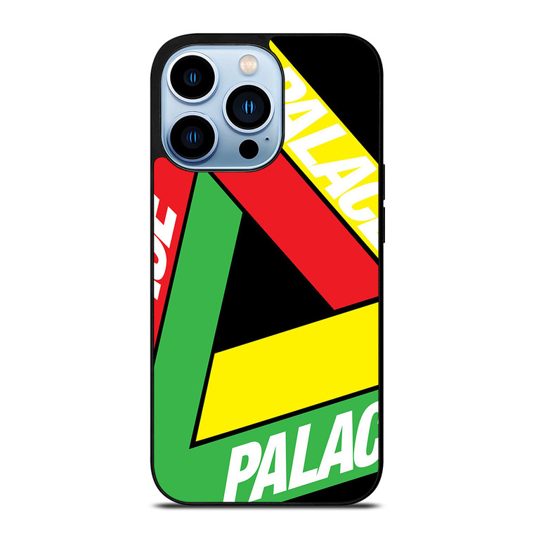 PALACE BIG LOGO RED YELLOW GREEN iPhone 13 Pro Max Case