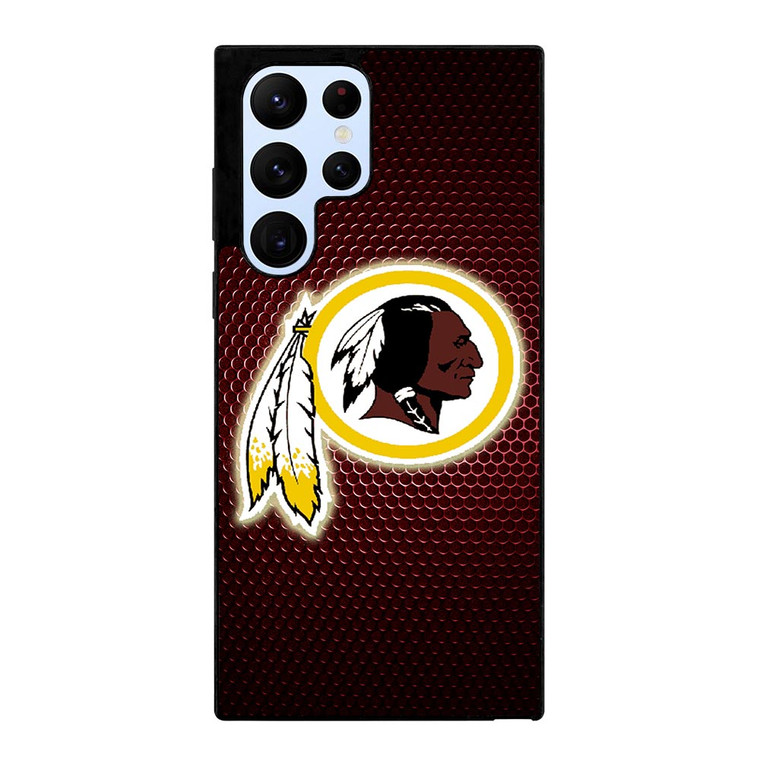 WAHINGTON REDSKINS METAL LOGO Samsung Galaxy S22 Ultra Case