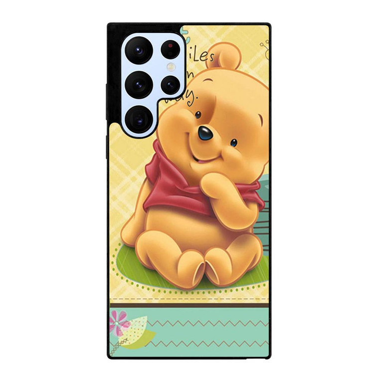 WINNIE THE POOH CUTE QUOTE Samsung Galaxy S22 Ultra Case