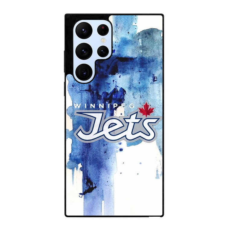 WINNIPEG JETS ART LOGO Samsung Galaxy S22 Ultra Case