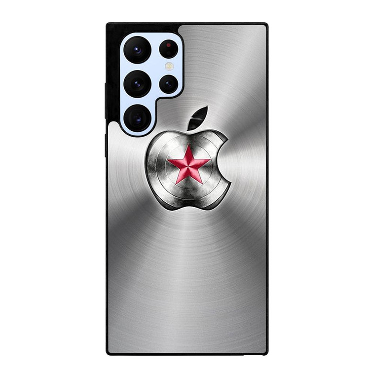 WINTER SOLDIER APPLE LOGO Samsung Galaxy S22 Ultra Case