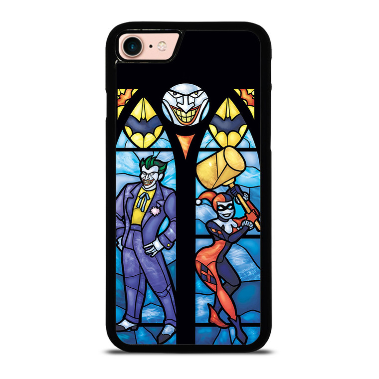 JOKER AND HARLEY QUINN ART iPhone 8 Case