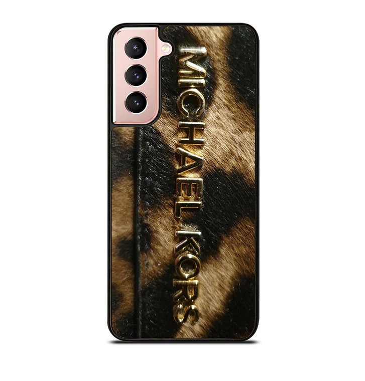 MICHAEL KORS LEOPARD LOGO Samsung Galaxy S21 Case