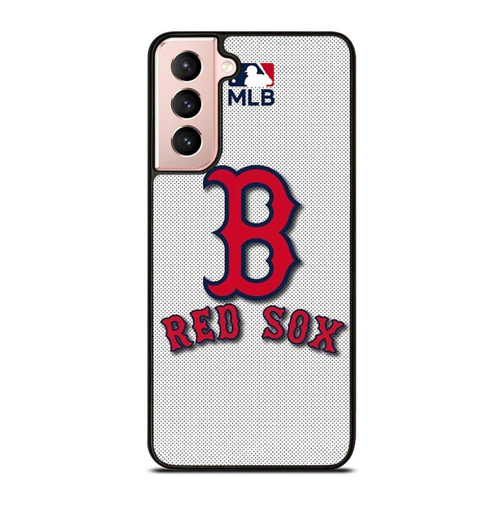 MLB BOSTON RED SOX JERSEY Samsung Galaxy S21 Case MLB BOSTON RED SOX JERSEY Samsung Galaxy S21 Case