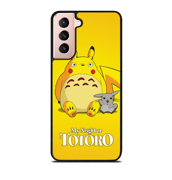 MY NEIGHBOR TOTORO X PIKACHU POKEMON Samsung Galaxy S21 Case MY NEIGHBOR TOTORO X PIKACHU POKEMON Samsung Galaxy S21 Case