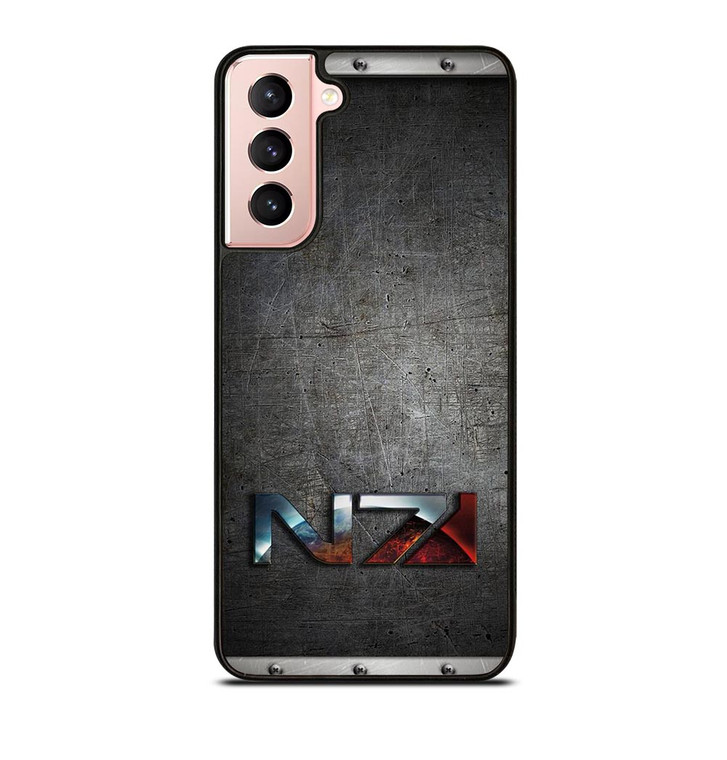 N7 ARMOUR MASS EFFECT METAL EMBLEM Samsung Galaxy S21 Case N7 ARMOUR MASS EFFECT METAL EMBLEM Samsung Galaxy S21 Case