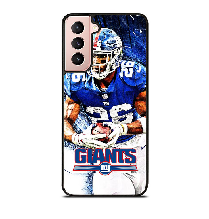 NEW YORK GIANTS NY SAQUON BARKLEY NFL Samsung Galaxy S21 Case