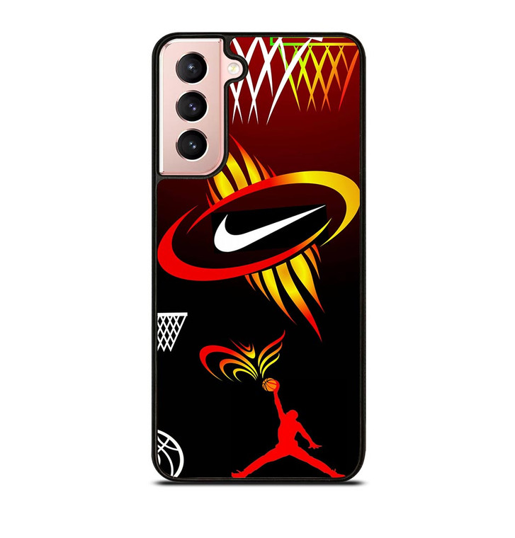 NIKE AIR JORDAN BASKETBALL ART Samsung Galaxy S21 Case