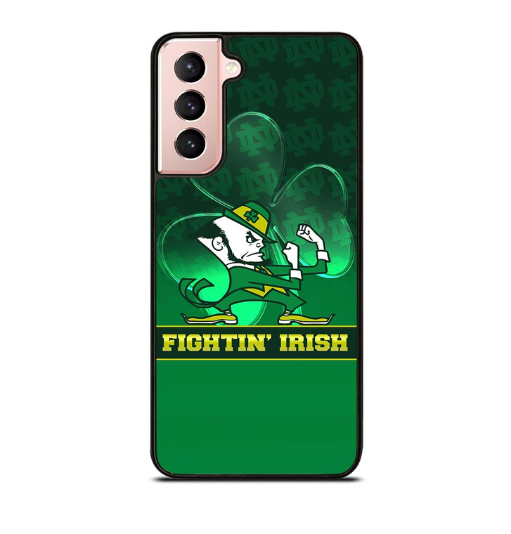 NOTRE DAME IRISH GREEN WALL Samsung Galaxy S21 Case