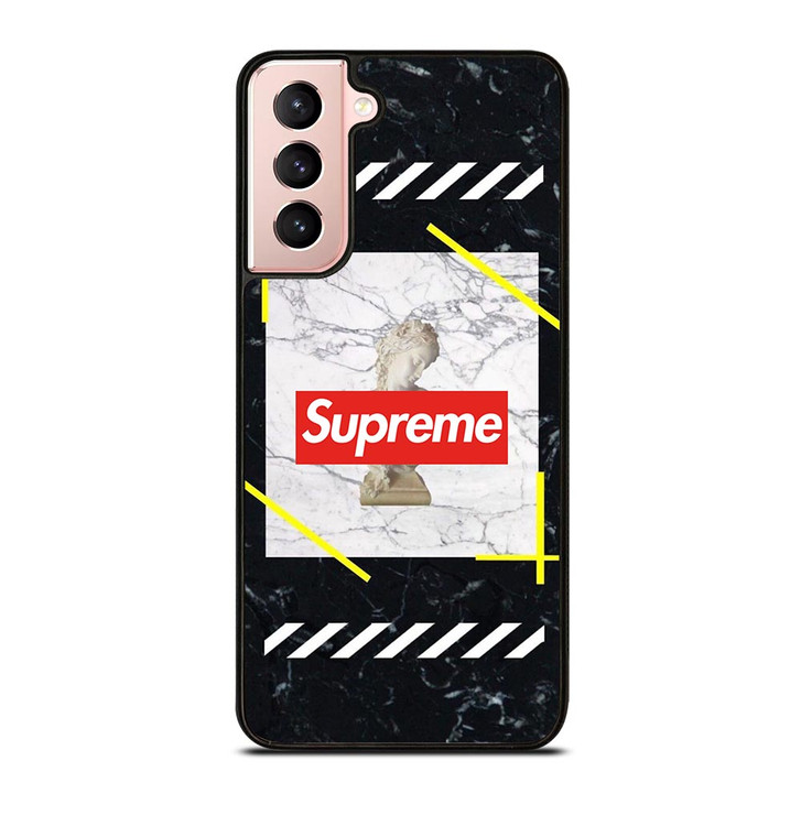 OFF WITE STATUE SUPREME Samsung Galaxy S21 Case