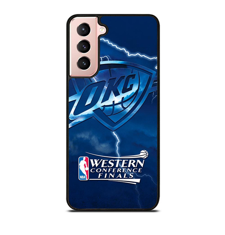 OKLAHOMA CITY THUNDER BASKETBALL Samsung Galaxy S21 Case OKLAHOMA CITY THUNDER BASKETBALL Samsung Galaxy S21 Case