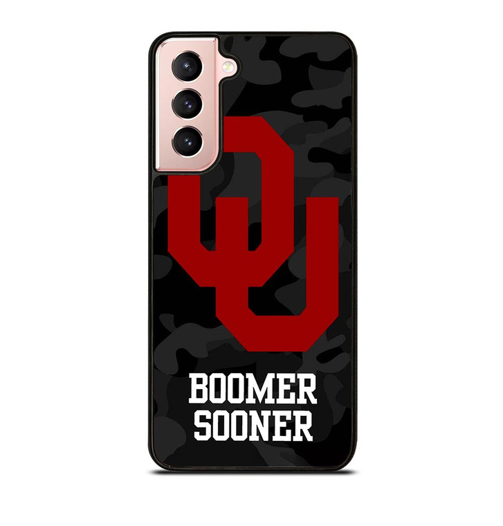 OKLAHOMA SOONERS CAMO LOGO Samsung Galaxy S21 Case