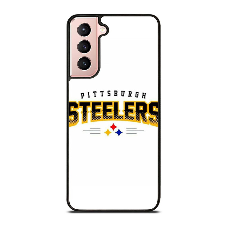 PITTSBURGH STEELERS WHITE WALL Samsung Galaxy S21 Case