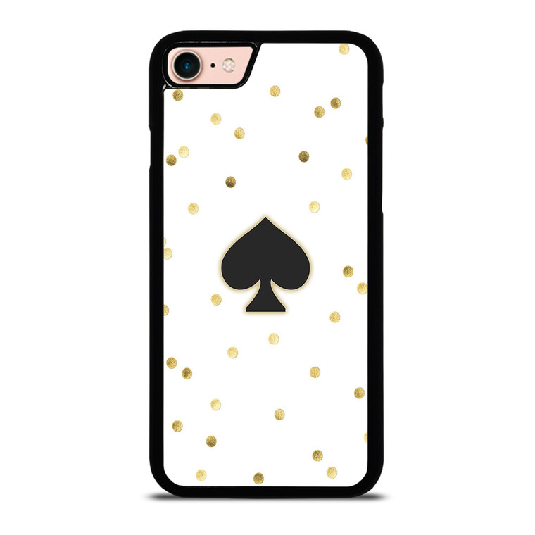 KATE SPADE NEW YORK LOGO GOLD iPhone 8 Case