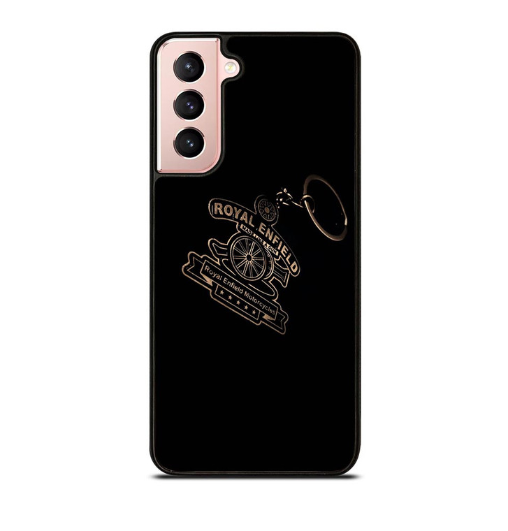ROYAL ENFIELD KEY CHAN BLACK LOGO Samsung Galaxy S21 Case