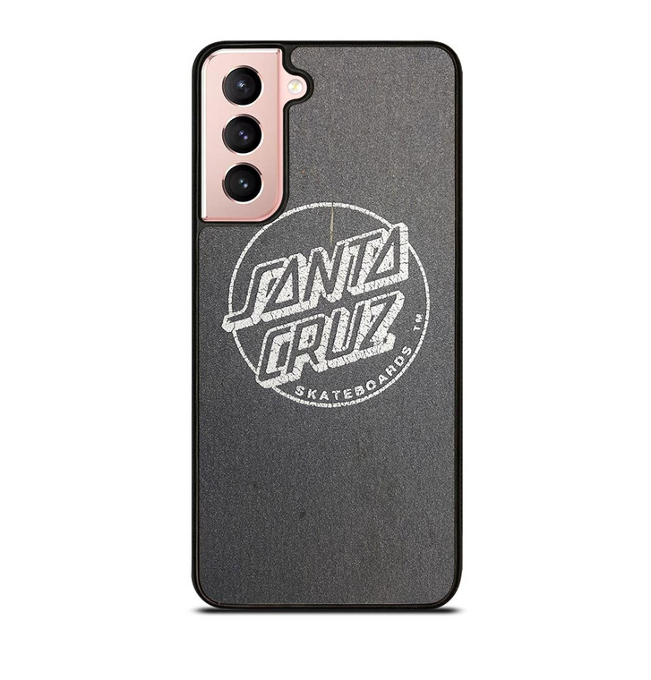 SANTA CRUZ SKATEBOARD LOGO ASPHALT Samsung Galaxy S21 Case SANTA CRUZ SKATEBOARD LOGO ASPHALT Samsung Galaxy S21 Case