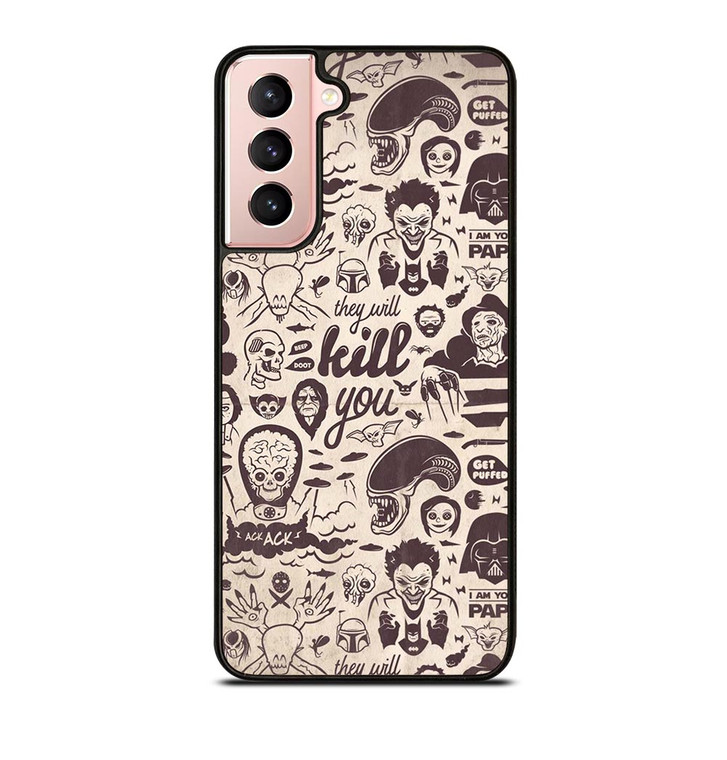 SLASHER PATTERN Samsung Galaxy S21 Case