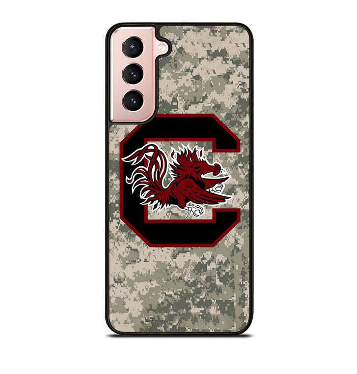 SOUTH CAROLINA GAMECOCKS CAMO LOGO Samsung Galaxy S21 Case SOUTH CAROLINA GAMECOCKS CAMO LOGO Samsung Galaxy S21 Case