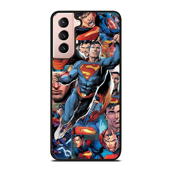 SUPERMAN COLLAGE SUPERHERO Samsung Galaxy S21 Case