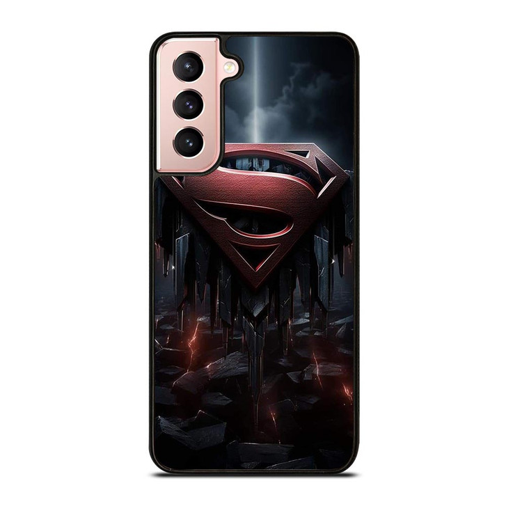 SUPERMAN DARK LOGO ICON Samsung Galaxy S21 Case