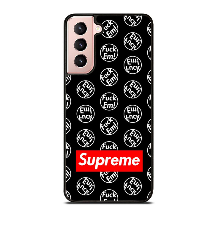 SUPREME FUCK EM Samsung Galaxy S21 Case