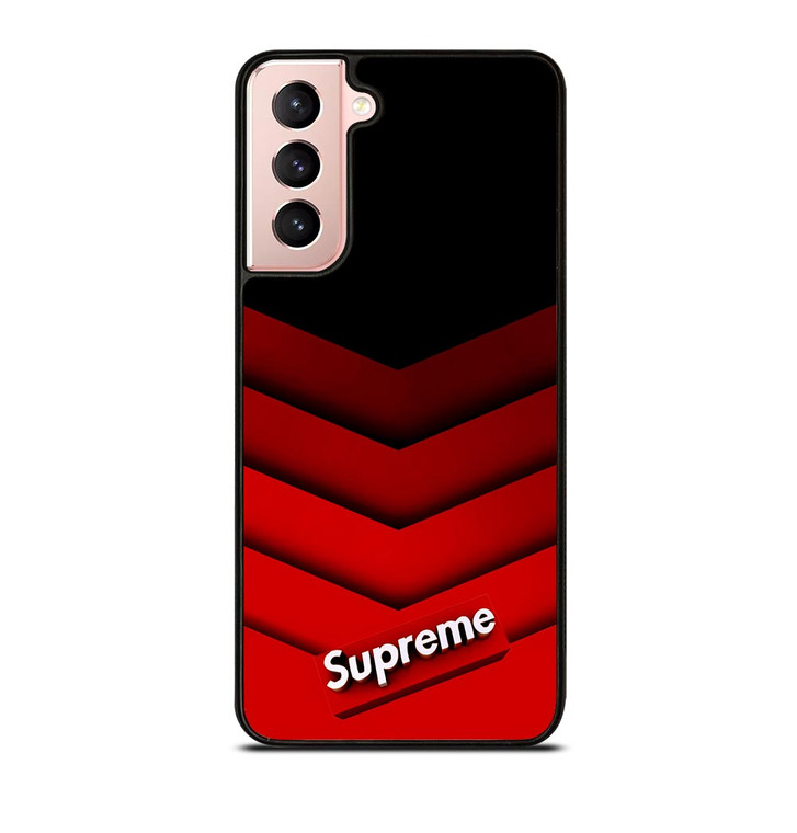 SUPREME RED PATTERN Samsung Galaxy S21 Case SUPREME RED PATTERN Samsung Galaxy S21 Case