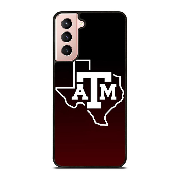 TEXAS A&M AGGIES FOOTBALL SYMBOL Samsung Galaxy S21 Case