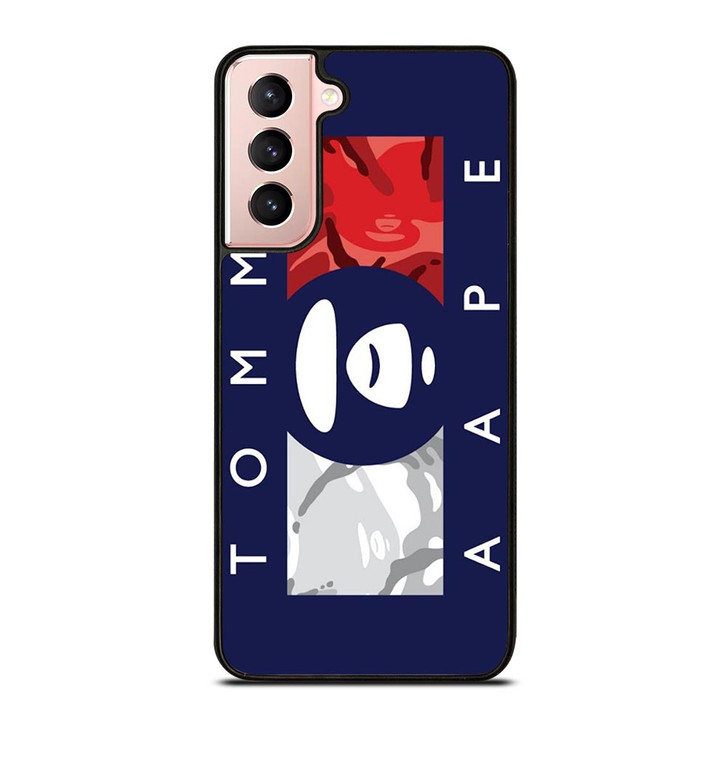 TOMMY HILFIGER BAPE CAMO LOGO Samsung Galaxy S21 Case