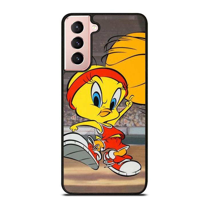 TWEETY BIRD BASKETBALL Samsung Galaxy S21 Case