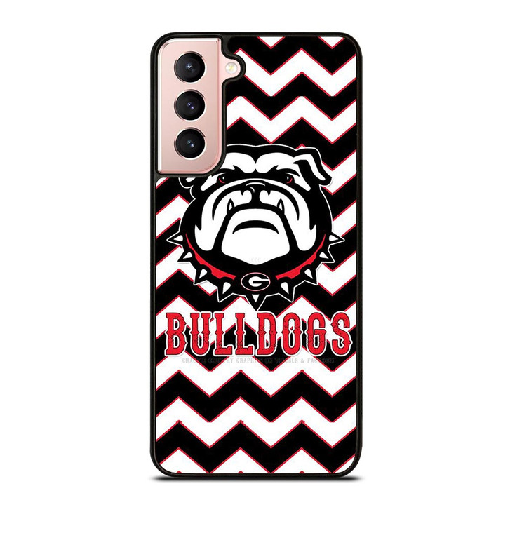UGA GEORGIA BULLDOGS STRIPE LOGO Samsung Galaxy S21 Case UGA GEORGIA BULLDOGS STRIPE LOGO Samsung Galaxy S21 Case