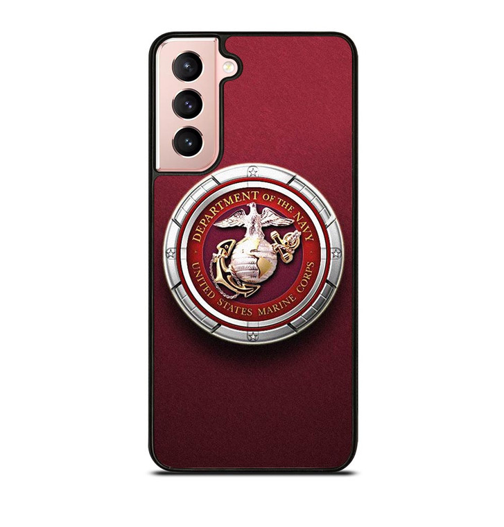 UNITED STATES MARINE CORPS NAVY Samsung Galaxy S21 Case UNITED STATES MARINE CORPS NAVY Samsung Galaxy S21 Case