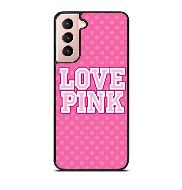 VICTORIA'S SECRET LOVE PINK LOGO Samsung Galaxy S21 Case VICTORIA'S SECRET LOVE PINK LOGO Samsung Galaxy S21 Case