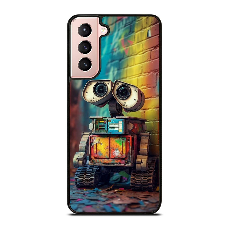 WALL E ROBOT COLORFUL Samsung Galaxy S21 Case
