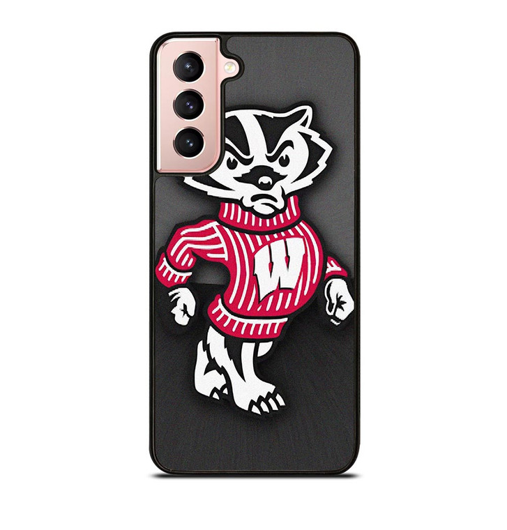 WISCONSIN BADGERS FOOTBALL MASCOT Samsung Galaxy S21 Case