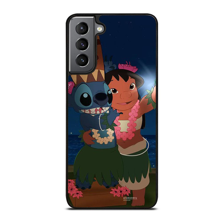 LILO AND STITCH CARTOON Samsung Galaxy S21 Plus Case