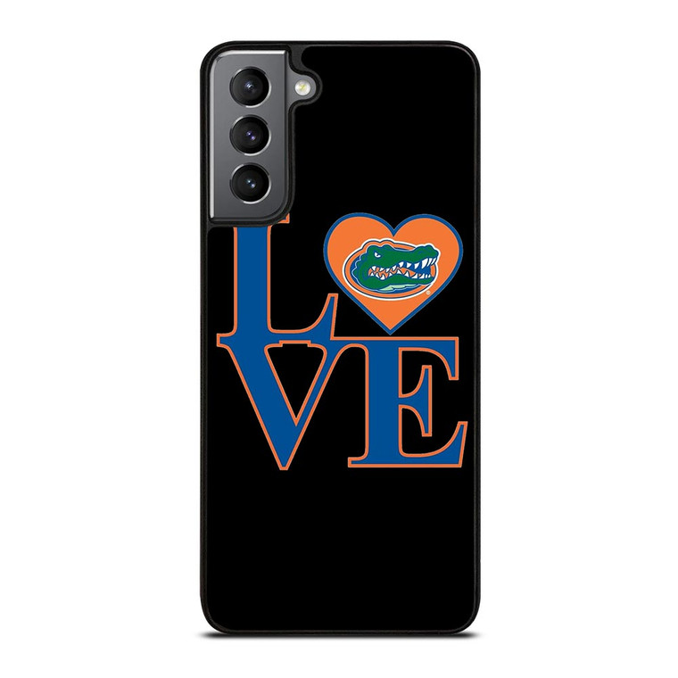 LOVE FLORIDA GATORS FOOTBALL TEAM Samsung Galaxy S21 Plus Case