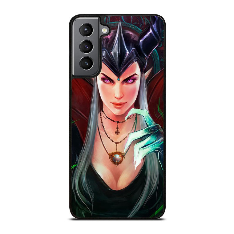 MALEFICENT DISNEY CARTOON ART Samsung Galaxy S21 Plus Case