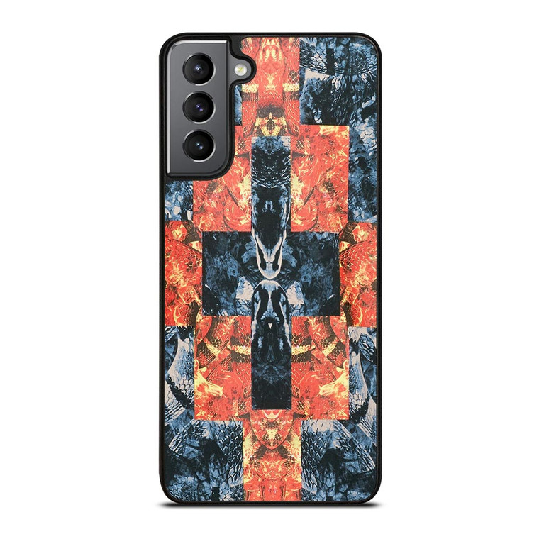 MARCELO BURLON ABSTRACT ART Samsung Galaxy S21 Plus Case