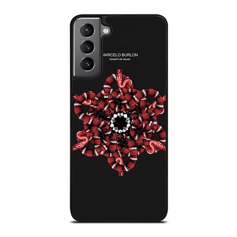 MARCELO BURLON SNAKE Samsung Galaxy S21 Plus Case