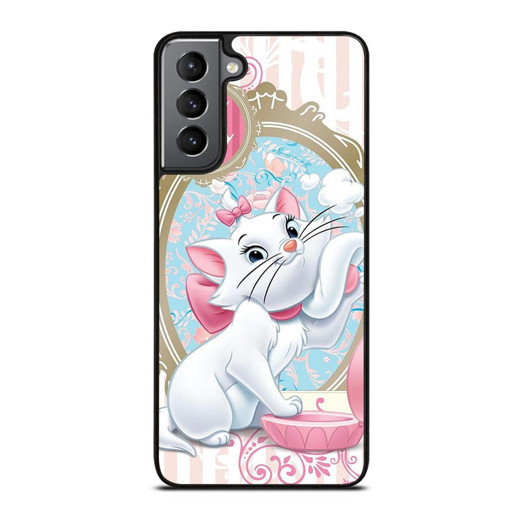 MARIE THE ARISTOCATS CAT MIRROR Samsung Galaxy S21 Plus Case