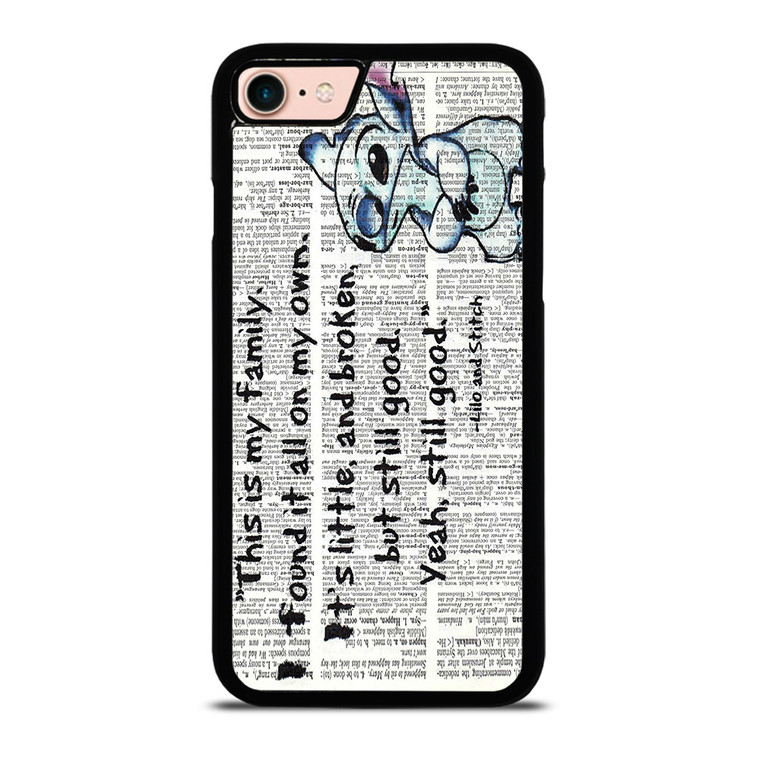 LILO AND STITCH QUOTES Disney iPhone 8 Case