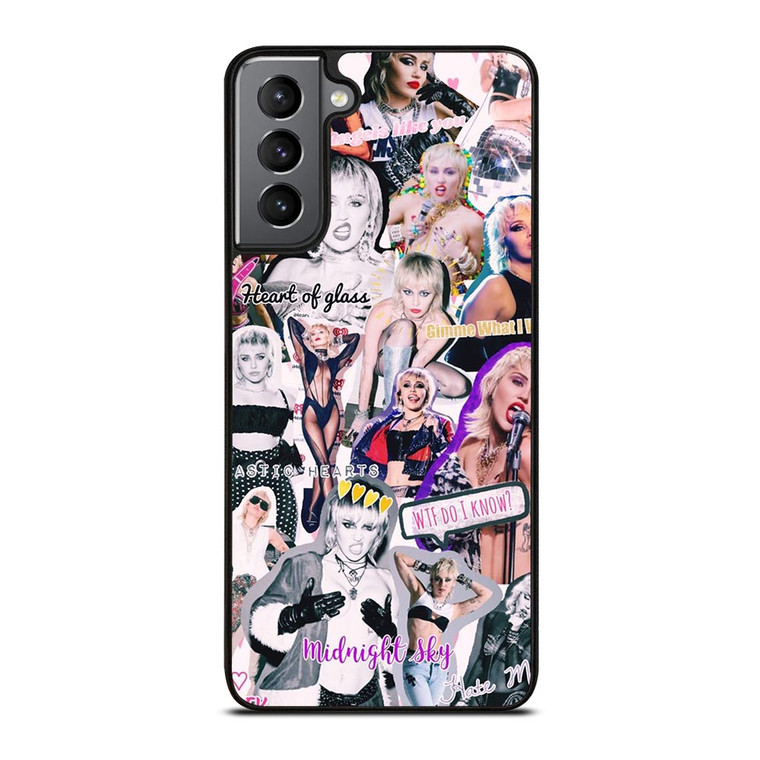 MILEY CYRUS COLLAGE Samsung Galaxy S21 Plus Case